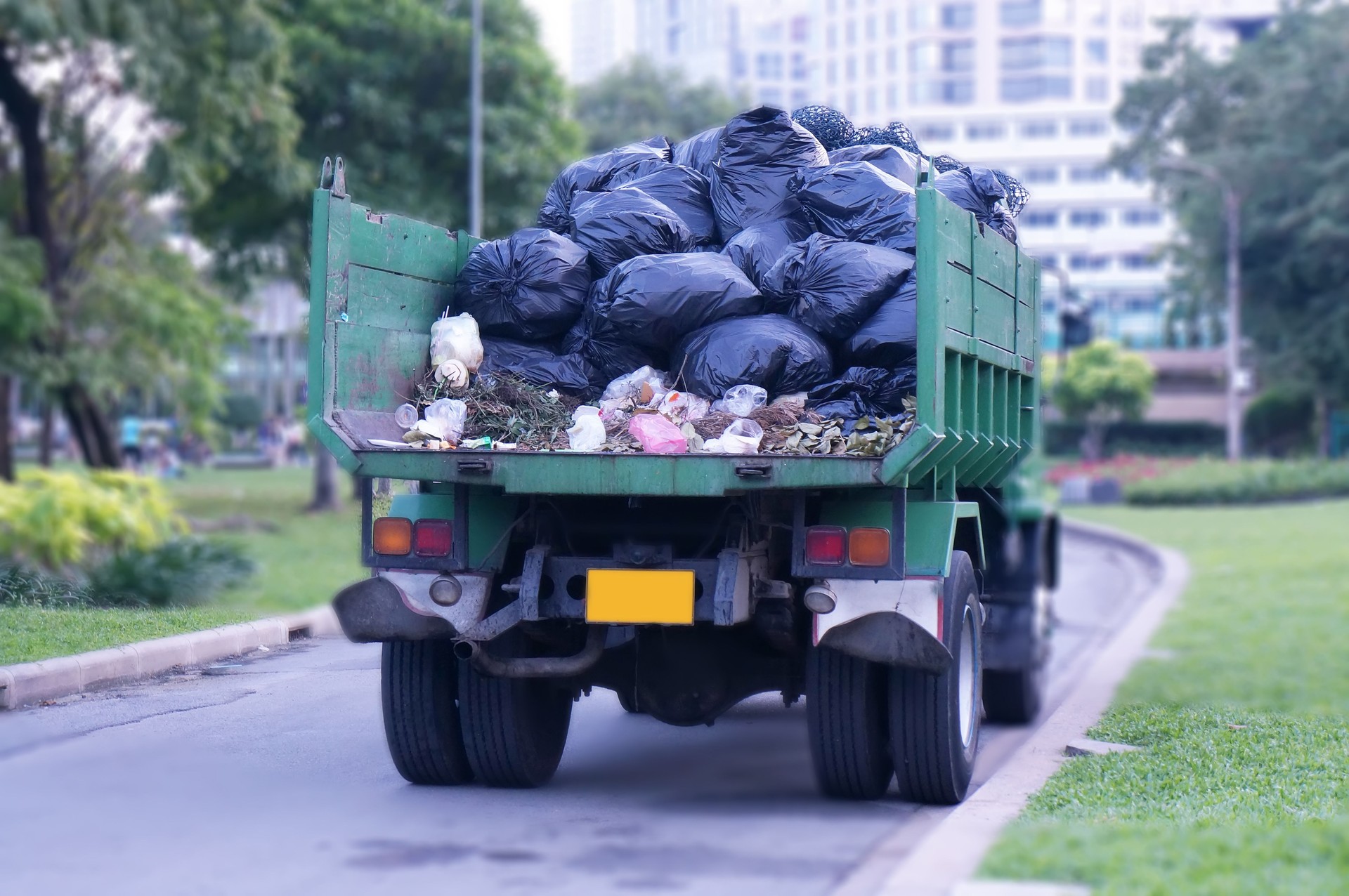 Garbage truck